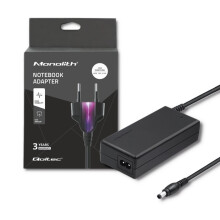 Adaptador de alimentação CA Qoltec 100-240V 90 Watt preto para Samsung G15; N110; N120; N130; N210; N310; NC10; NC20; P510; Q210;…