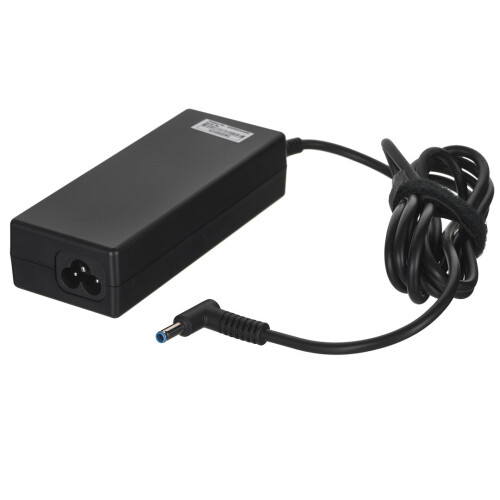 HP Adapter - HP - 90W Slim AC - USB - Zwart - 320g