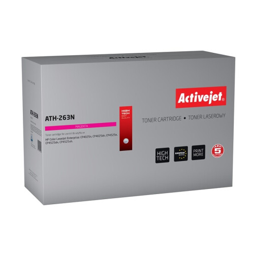 Toner ActiveJet pour HP CE263A reg ATH-263N