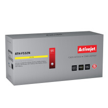 Tonercartridge - Activejet - ATH-F532N - Geel - Compatibel - 900 pagina's