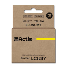 Actis KB-123Y Ink (replacement for Brother LC123Y/LC121Y; Standard; 10 ml; yellow)