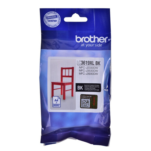 Brother Brother LC3619XLBK sort blæk