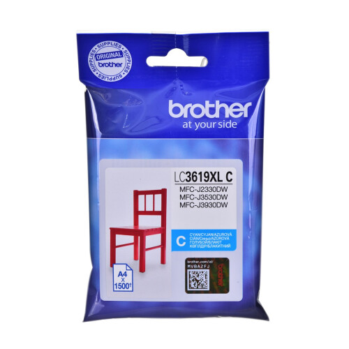 Brother BROTHER LC3619XLC blækpatron