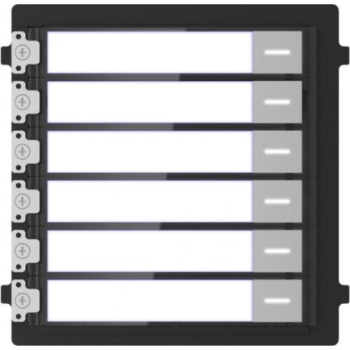 Hikvision Module d'appel - HIKVISION - DS-KD-KK - 6 boutons - 6954273689698