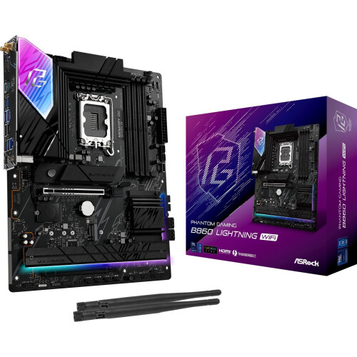 Asrock ASRock B860 Lightning WiFi bundkort