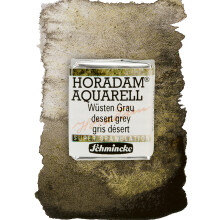 Schmincke - HORADAM AQUARELL Super Granulation 14 925 044 Desert Grey 1/2 pannor mycket starka granulerande toner finaste supergranulerande akvar