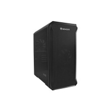 Micro Tower Behuizing - GENESIS - IRID 503 - Zwart - 120 mm Ventilatoren - Micro ATX Compatibiliteit
