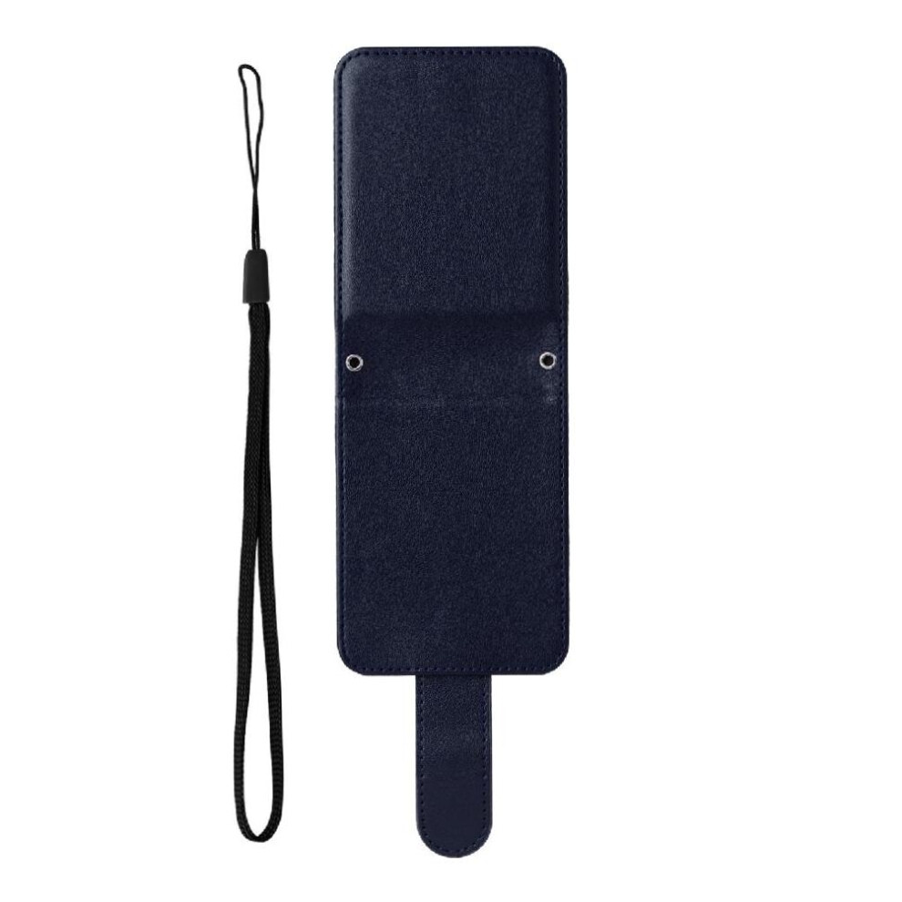 (Blue) Flip Case For Samsung Galaxy Z Flip6 Card Holder Kickstand Magnetic Wrist Strap Pu Leather Wallet Case Blue 764544188708