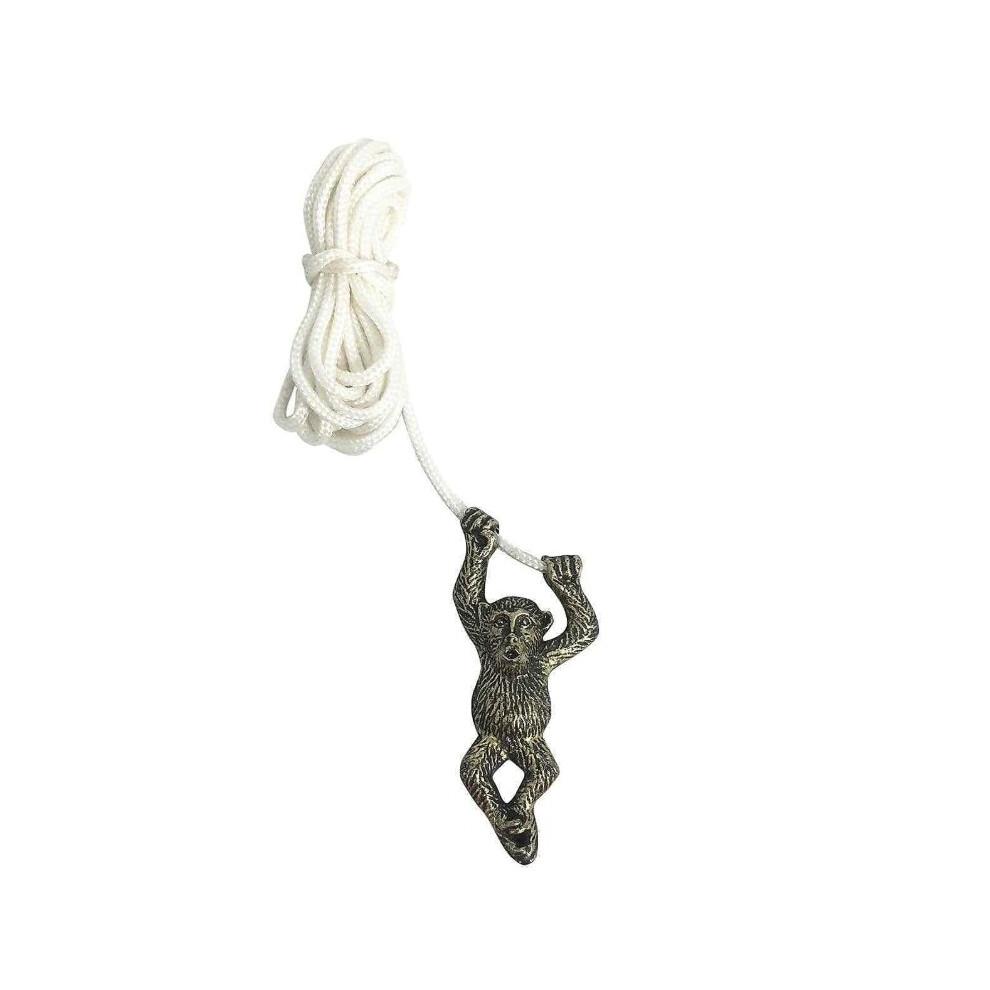 New Modern Bathroom Toilet Hanging Monkey Light Pull