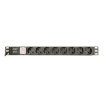 Multipresa 8 Enchufes con Interruptor GEMBIRD EG-PDU-014-C14 (3 m)