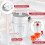 SPARES2GO Boiler Filter 3/8" Aluminium Inline Central Heating Oil Fired Fuel Strainer Bowl 3
