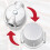 SPARES2GO Boiler Filter 3/8" Aluminium Inline Central Heating Oil Fired Fuel Strainer Bowl 8