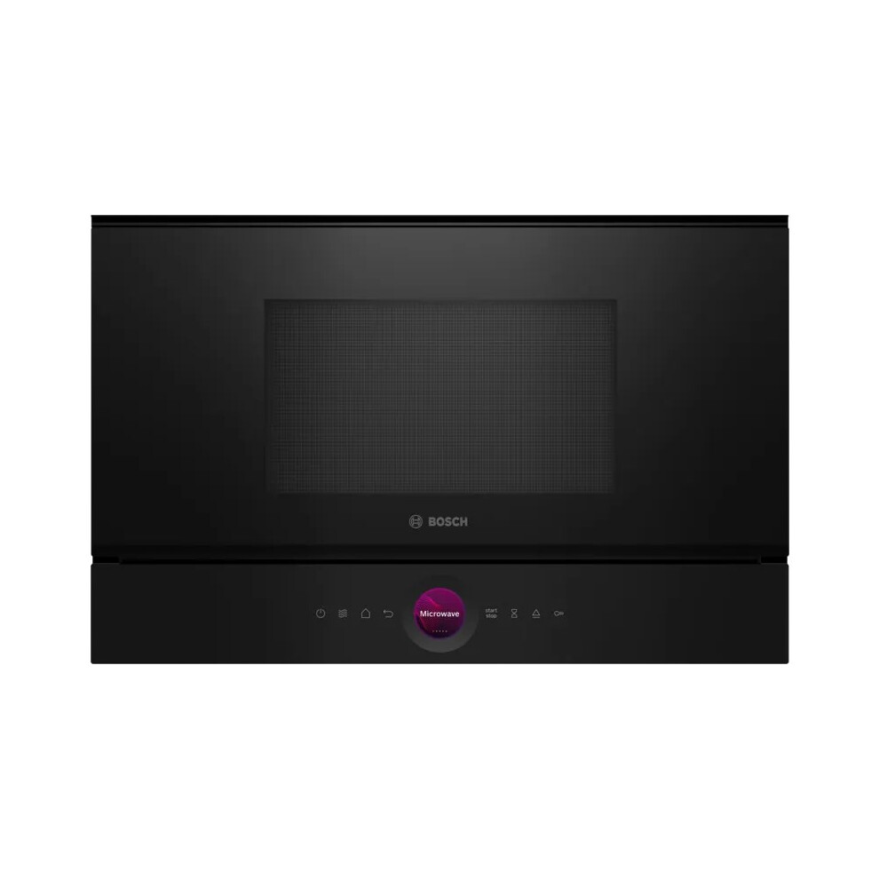 Bosch Black Serie 8 Bfl7221b1 Microwave Built-In Solo Microwave 21 L 900 W