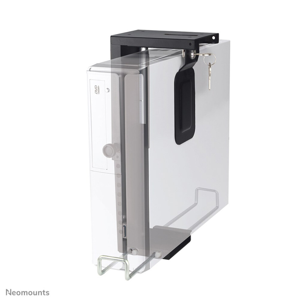 Neomounts CPU Halterung - Schwarz - Stahl - 10 kg Kapazität - Abschließbar - Bild 6
