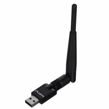 Lanberg USB Nano N150 trådløst netværkskort med 1 ekstern antenne