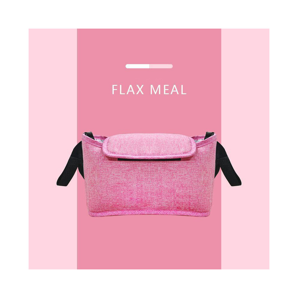 (30 x 12 x 17 cm Vert) Sac de poussette Organisateur de landau Accessoires pour bébé Porte-gobelet Housse