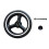 (1 πίσω) Πίσω τροχός για GB Pockit + All City Baby Buggy με άξονα ρουλεμάν 1