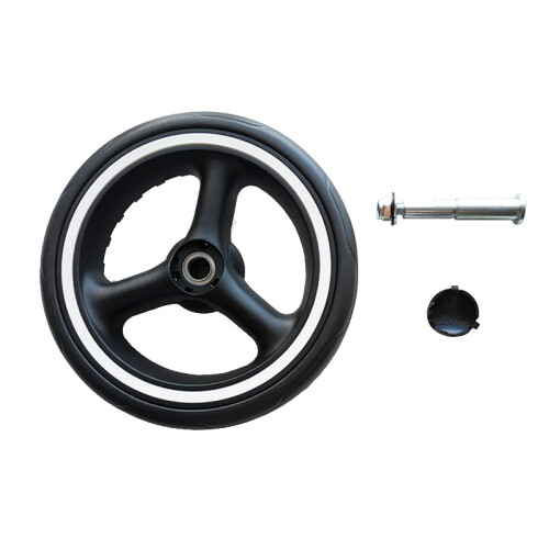 (1 πίσω) Πίσω τροχός για GB Pockit + All City Baby Buggy με άξονα ρουλεμάν