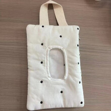 (dot)Portable Cotton Baby Wet Wipe Case Reusable Wipes Pouch Holder Tissue Box Baby Stroller Accessories Newborn Hanging Bag