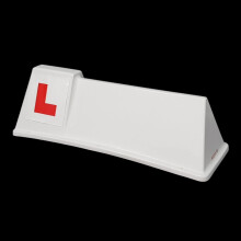 Small Magnetic Driving School Roof Sign With Side L