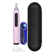 Escova de dentes elétrica - ORAL-B - iO5 - Cor Rosa - Tecnologia avançada - Design moderno