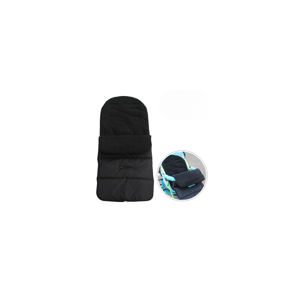 (Noir) Coussin de siège universel pour poussette Cosy Toes Buggy, housse de chancelière pour bébé, couverture