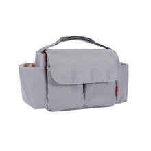 (Grigio) Borsa per passeggino Accessori per organizer per carrozzina Copri portabicchieri per passeggino