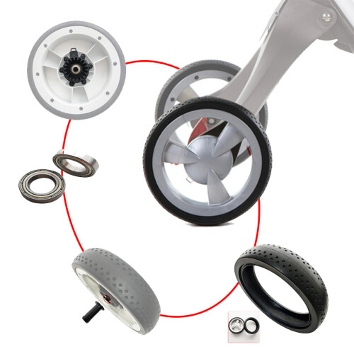 (Μανίκι 2 αξόνων) Αξεσουάρ καροτσιού για Stokke Xplory V3 V4 V5 Dsland Καρότσι 1