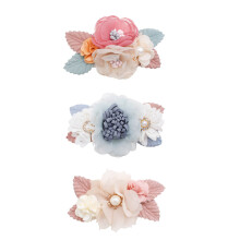 (Set da 003-3 pezzi) Accessori per neonati Forcine per capelli da principessa per copricapo imitazione