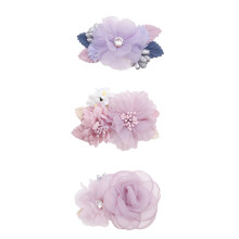 (Set da 005-3 pezzi) Accessori per neonati Forcine per capelli da principessa per copricapo imitazione