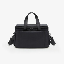 (Nero) Borse organizer per passeggino Borsa per mummia da viaggio di grande capacità Borsa da appendere
