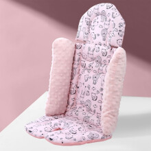 (Rosa) Cuscino per passeggino Buggys Passeggino Fodera per auto per bambini Cuscino di supporto per