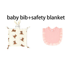 (Nome personalizzato-2 pezzi A) 2 pezzi/set Mussola con nome bambino personalizzato per accessori per