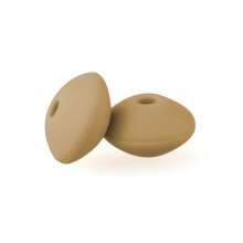 (55)50 pezzi perline in silicone per bambini 12mm perline di lenticchie per uso alimentare collana con