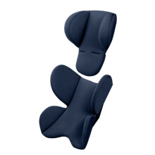 (Blu navy) Cuscino per passeggino Tappetino per passeggino Cestino per neonati Materasso termico Passeggino