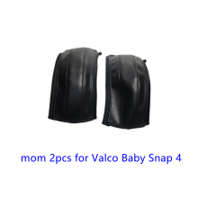 (snap4mom 2 pezzi neri) Nuove coperture protettive con manico in pelle adatte per Valco Baby Snap 4