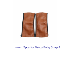 (snap4mom 2 pezzi marrone) Nuove coperture protettive con manico in pelle adatte per Valco Baby Snap