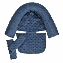 (blu navy) Accessori per passeggino Cuscino per la testa Cuscino per sedile del passeggino con fodera