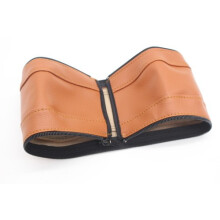 (Marrone) Nuovo manico per passeggino PU Passeggino in pelle Passeggino Bracciolo Box Accessori per