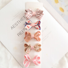 (MULTI) 5 pezzi/lotto copricapo per bambini accessori per capelli per bambini fiocchi per ragazze tutto