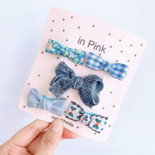 (nero) 5 pezzi/lotto copricapo per bambini accessori per capelli per bambini fiocchi per ragazze tutto