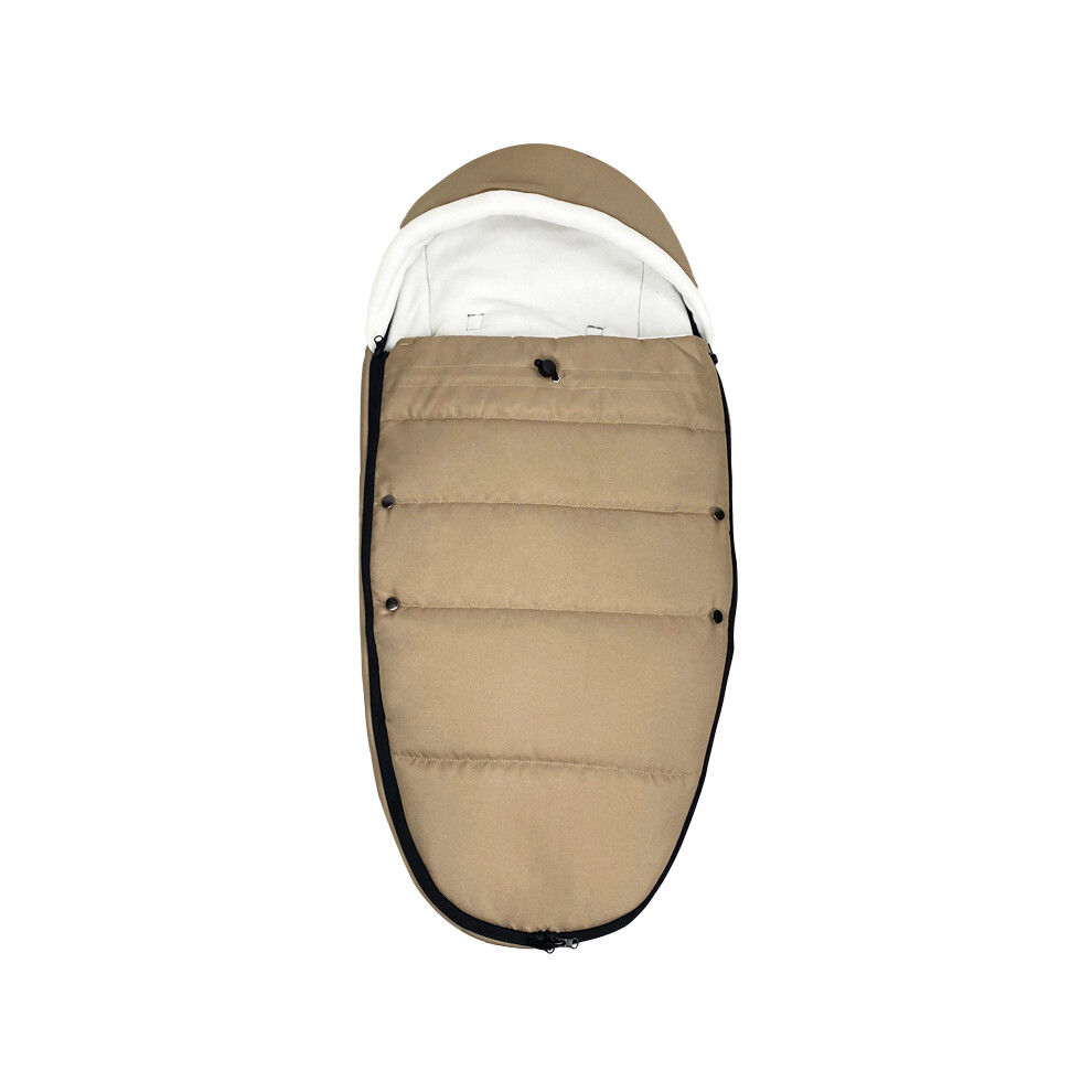 Chancelière universelle pour poussette de bébé (kaki imperméable) 6-36 mois, sac de couchage chaud et