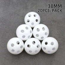 (Leksakstillbehör 38MM-20PCS)20st Plast Rattle Bell Balls Squeaker Baby Leksaker DIY Rattle Beads Buller
