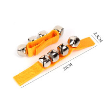 (2st L Orange)Träinstrument Barnvagn Tillbehör Leksaker Bärbar Pacify Baby Orff Barn Slagverk