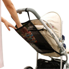 (C)Babyvagnshängande väska med dubbla lager Nätväska Babyparaplyväska Universal förvaring av barnvagn