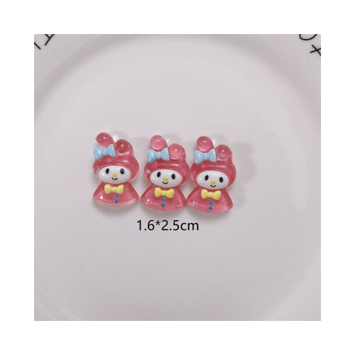 (StyleD) My Melody Sanrio Diy Cream Glue Phone Case φουρκέτα Cup Υλικό Παπούτσι