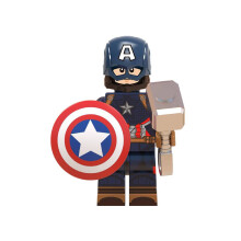 (Captain) Avengers Endgame Minifigures Super Heroes Building Blocks Toys Abs Action Figure
