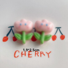 (StyleF) Jewelry Diy Making Cartoon Rainbow Unicorn Flower Resin Components for Cream Glue Case Phone