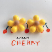 (StyleA) Jewelry Diy Making Cartoon Rainbow Unicorn Flower Resin Components for Cream Glue Case Phone
