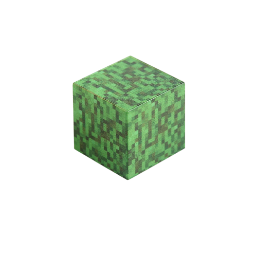 (Στυλ R) Παιχνίδι Minecraft Παιχνίδι μπλοκ μπλοκ μαγνητικώ